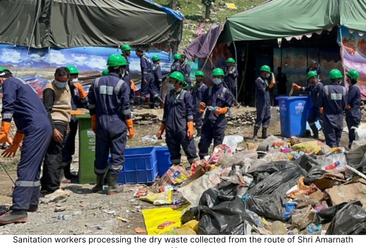 Amarnath Yatra Adopts Eco-Conscious Practices for Sustainability