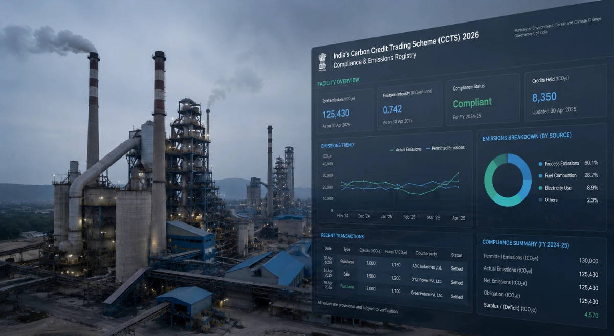From PAT to Price Signals: India's Carbon Credit Trading Scheme Enters Its Execution Phase
