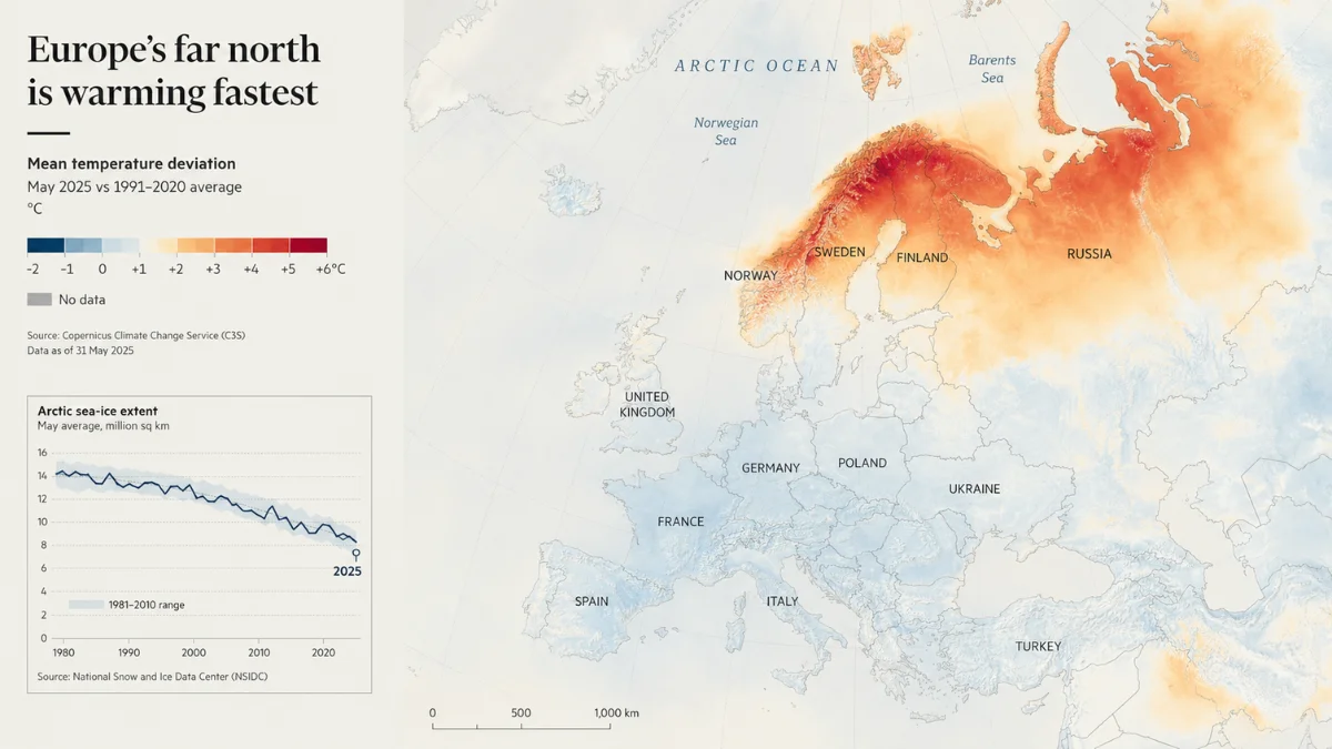 Europe's 2026 Heat Records Confirm It Is Warming Twice as Fast